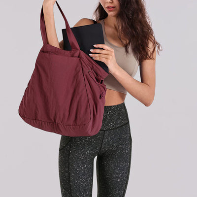 Tote For Women Waterproof Casual Yoga Fitness Shoulder Bag