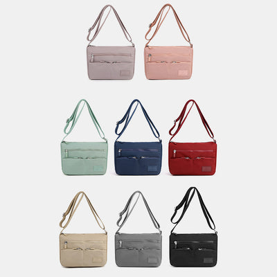 Multi-Pocket Lightweight Waterproof Casual Crossbody Bag
