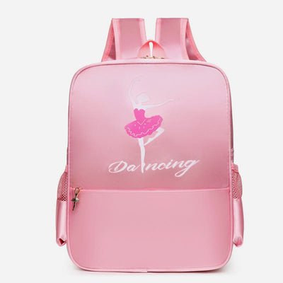 Girls Dance Backpack Ballerina Dress Decor Kids Dance Schoolbag