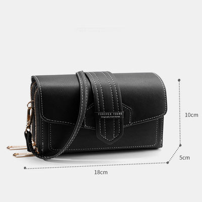 Retro Multi-Card Coin Purse Crossbody Bag