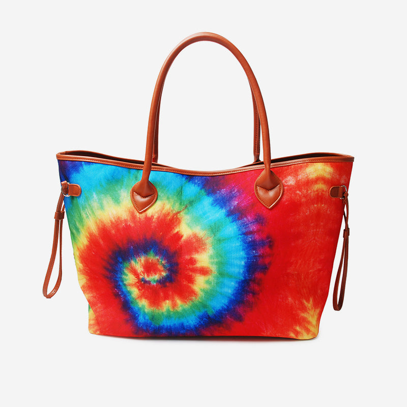 Casual Printing Canvas Tote Beach Bag
