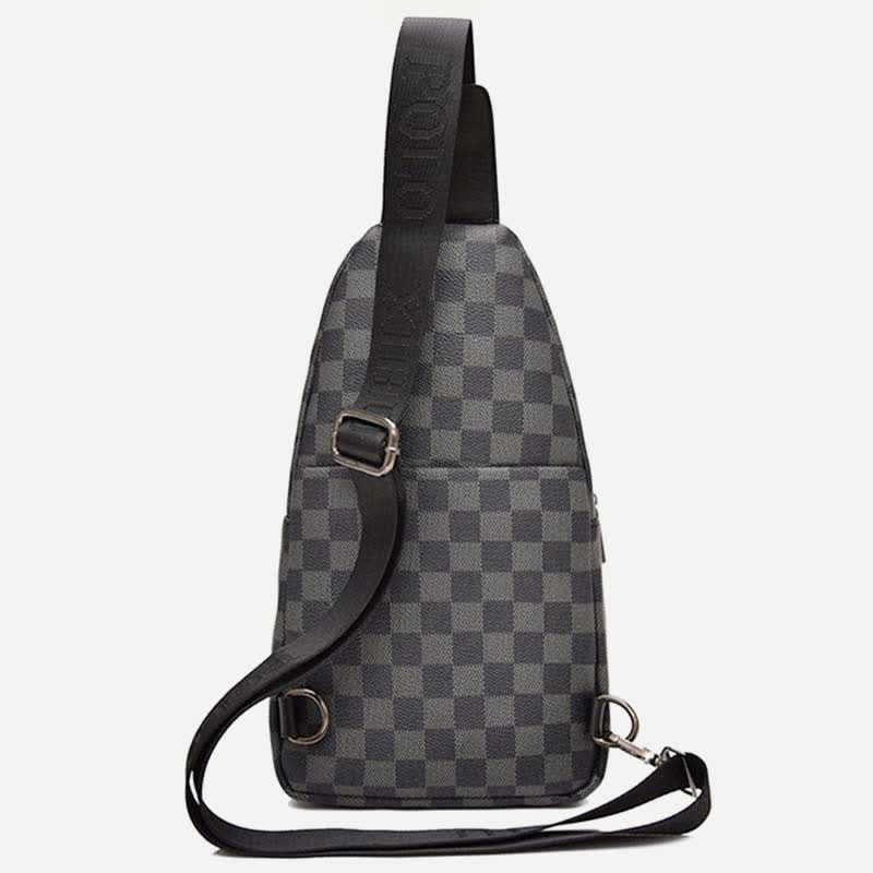 Men Outdoor Casual Travel Hiking Crossbody Chest Sling Bag One-Shoulder Strap