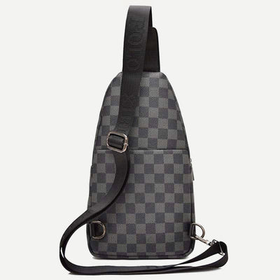 Men Outdoor Casual Travel Hiking Crossbody Chest Sling Bag One-Shoulder Strap