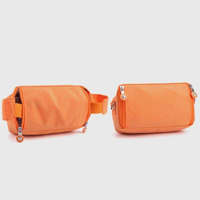 Lightweight Waterproof Waist Bag for Women with Crossbody Strap