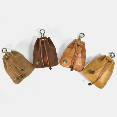 Wallet For Women Vintage Leather Mini Shopping Coin Purse Bag