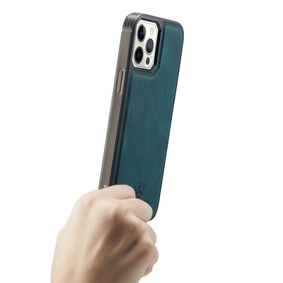 Leather Wallet Case Removable Card Holder Kickstand for iPhone 13 Pro Max Multi Model Optionals