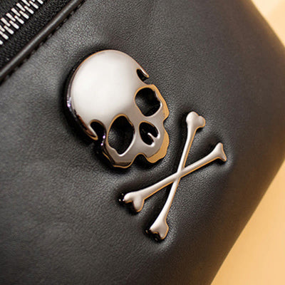 Punk Style Skull Waist Bag Rivet Belt Chest Bag