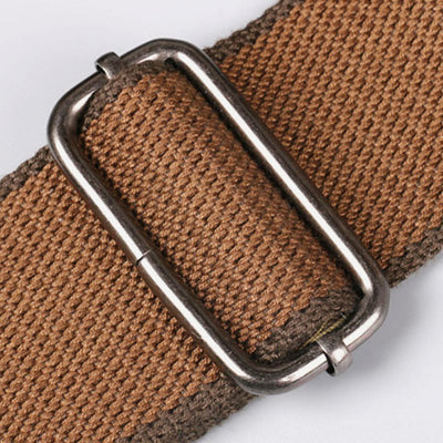 Messenger Bag For Men Vintage Thicken Canvas Large Capacity Crossbody Bag