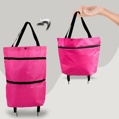 Large Capacity Expandable Foldable Trolley Bag