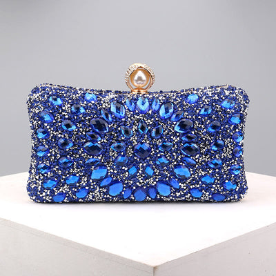 Diamond Encrusted Dinner Bag For Party Fashion Banquet Evening Bag