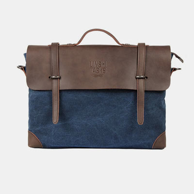 Messenger Bag For Men Canvas Casual Vintage Document Crossbody Handbag