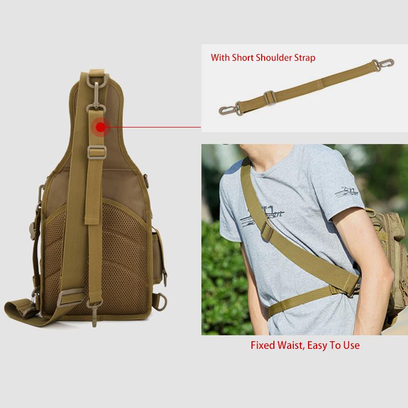 3-way Use Multifunctional Camouflage Sling Bag
