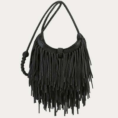 Crossbody Bag For Women Medieval Tassel String Strap Daily Bag