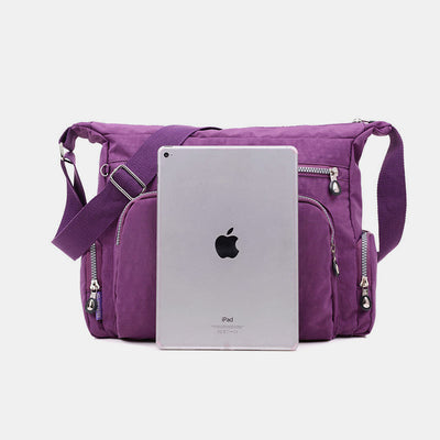 Large Capacity Waterproof Multi-Pocket Casual Crossbody Bag