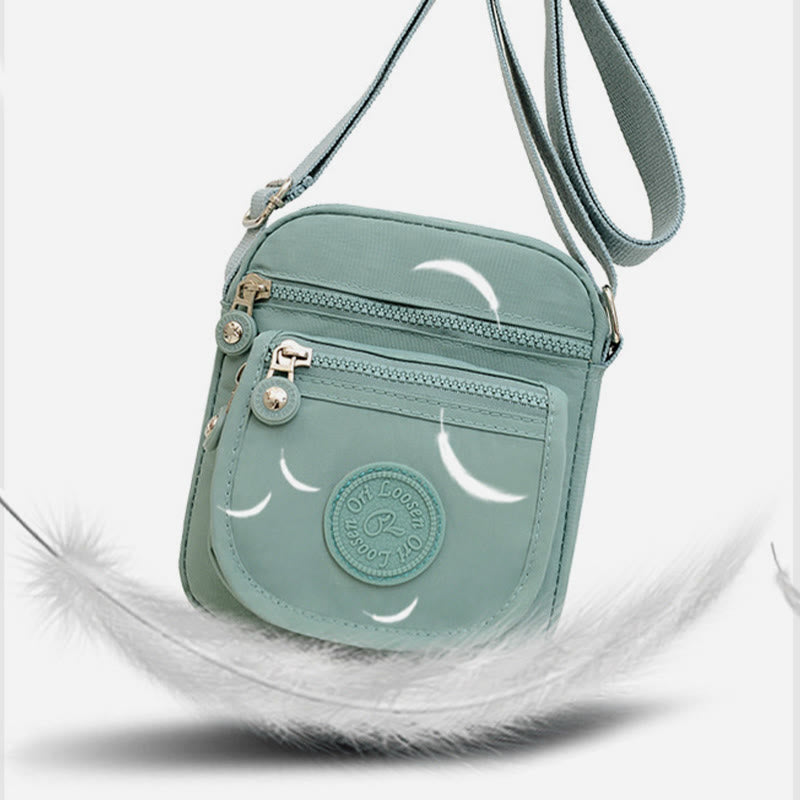 Lightweight Thin Crossbody Bag For Women Minimalist Oxford Purse