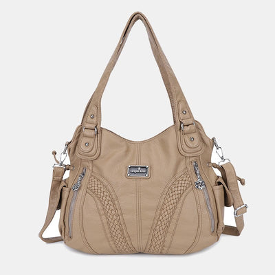 Women's Solid Color Hobo Bag