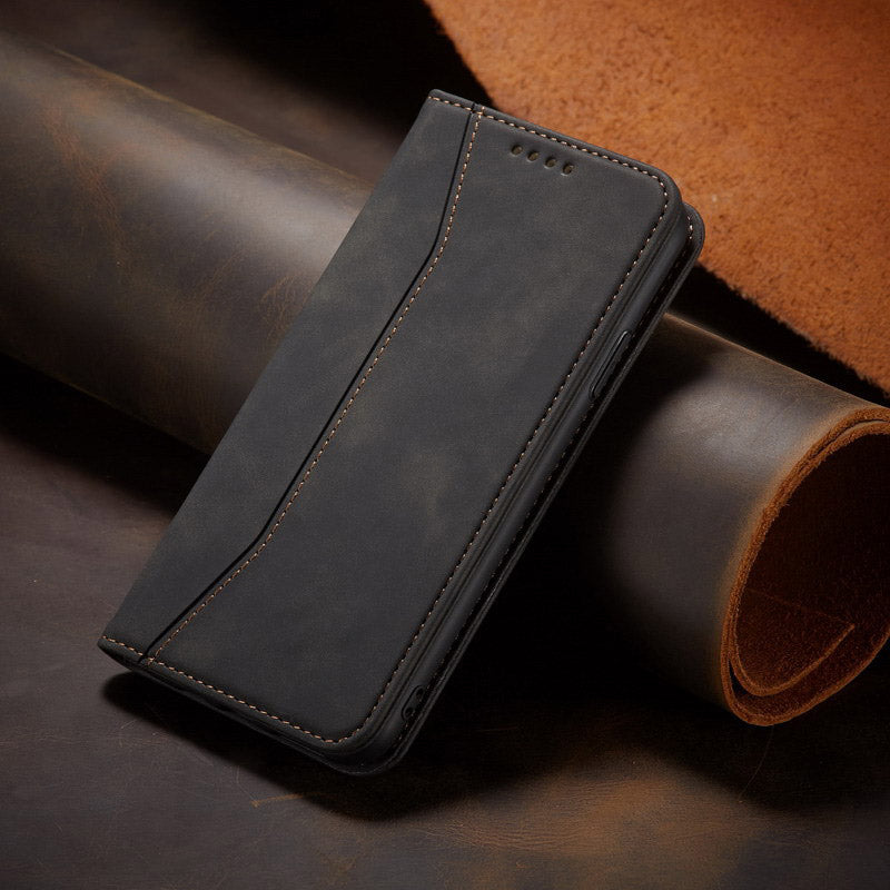 Premium PU Leather Wallet Case Card Holder Compatible with iPhone 13 Pro Max