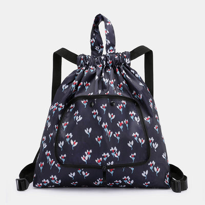 Multifunctional Foldable Backpack With Lanyard