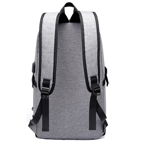 Anti-theft Travel Business Backpack with Lock and USB Charging Port