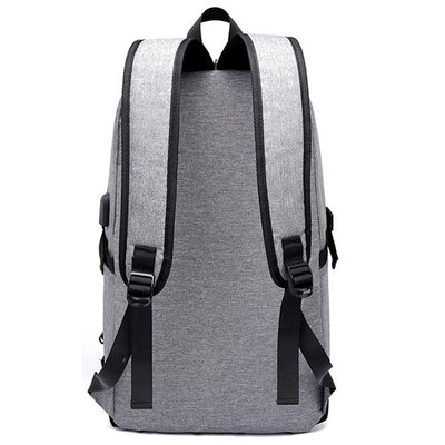 Anti-theft Travel Business Backpack with Lock and USB Charging Port