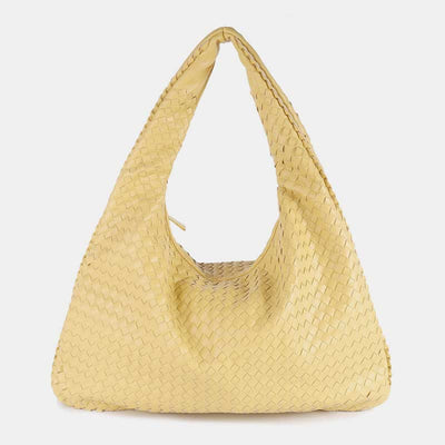 Shoulder Bag For Women Solid Color Large Capacity Minimalist Casual Handbag