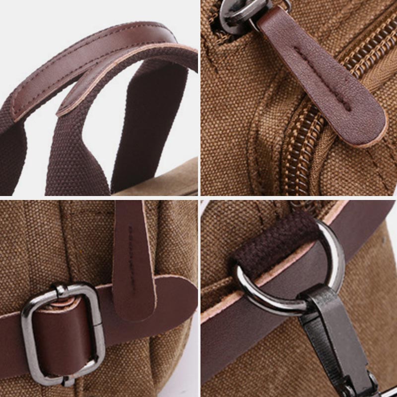 3 Way-Use Large Capacity British Style Briefcase
