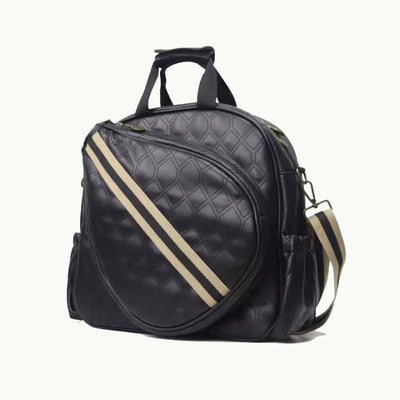 Padel Tennis Racket Bag Minimalist Leather Hand Held Sports Tote