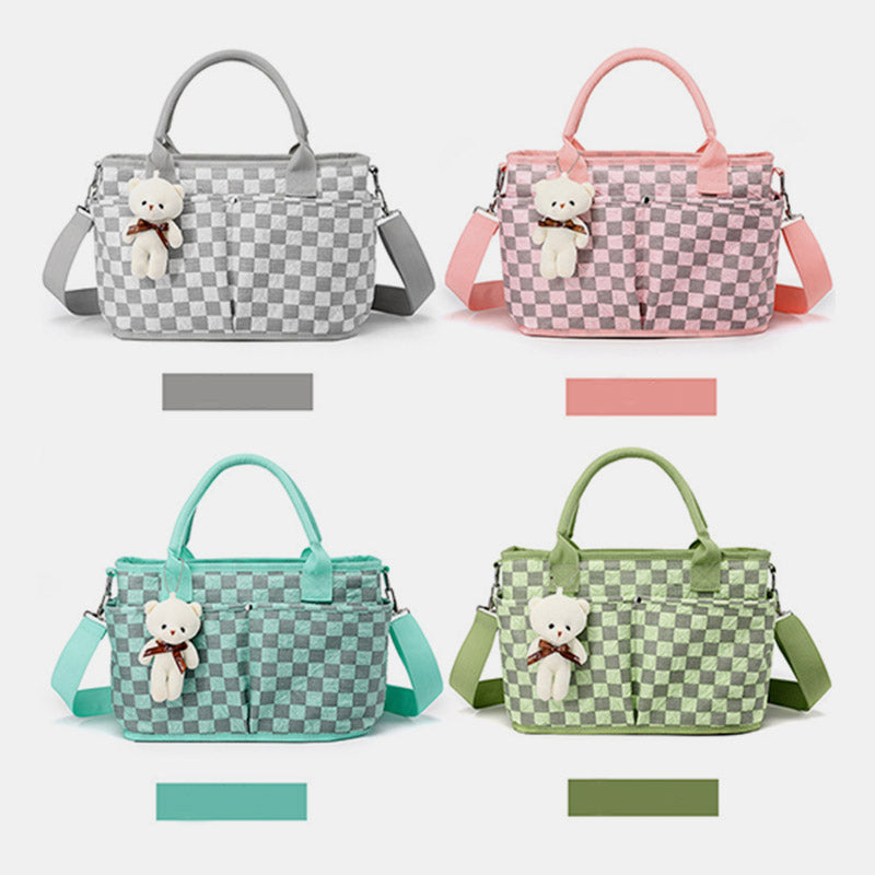 Diaper Tote Bag Mommy Bag for Hospital Maternity Baby with Stroller Straps