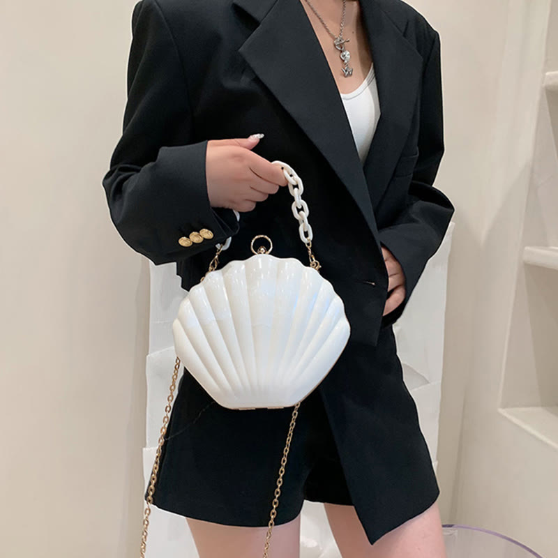Crossbody Bag For Women Light Color Lovely Acrylic Chain Bag