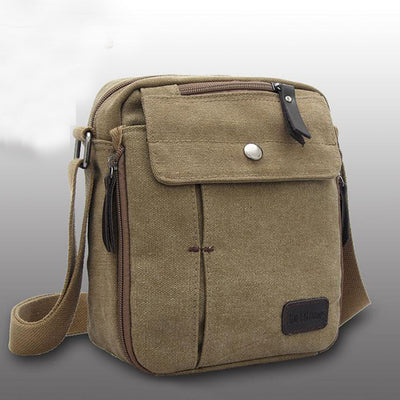 Multifunctional Waterproof Canvas Crossbody Bag