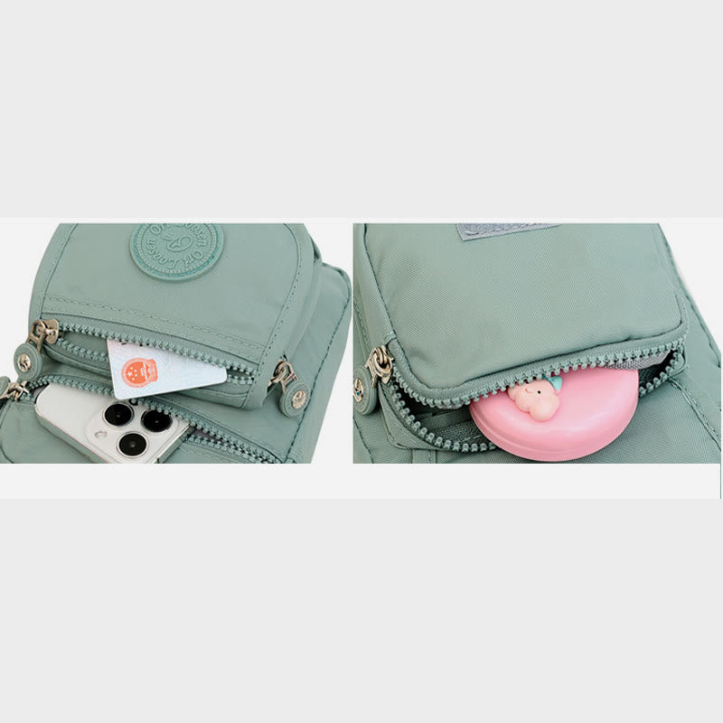 Lightweight Thin Crossbody Bag For Women Minimalist Oxford Purse