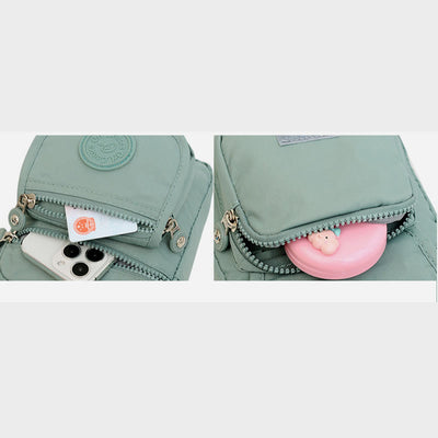 Lightweight Thin Crossbody Bag For Women Minimalist Oxford Purse