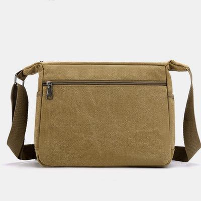 Vintage Large Capacity Canvas Messenger Bag