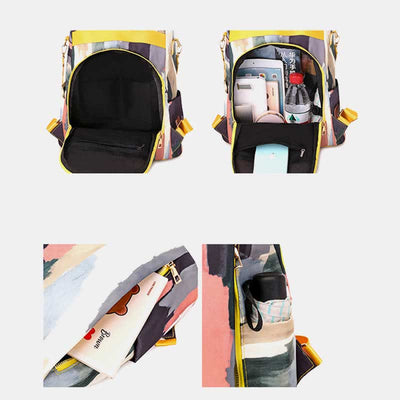 Multipurpose Women Backpack Fashion Design Shoulder Bag Travel Rusksack Daypack