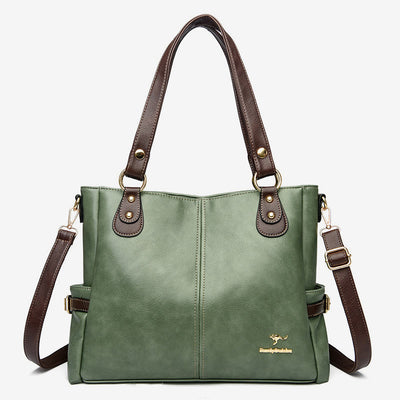 Bright Color Handbag Tote Women Dating Large Crossbody Leather Purse