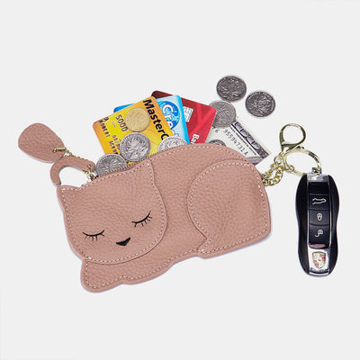 Cute Cat Slim Coin Purse
