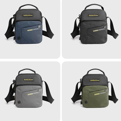 Crossbody Bag For Men Casual Daily Commute Waterproof Nylon Bag