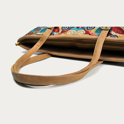 Tote Bag For Women Large Ethnic Style Pattern Printing Bag