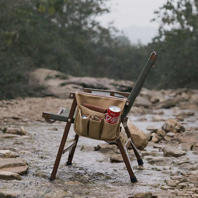 Outdoor Camping Chair Armrest Hanging Side Bag Multifunctional Storage Bag