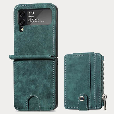 Phone Case For Z Flip 6 / Z Flip 5 2-In-1 Detachable Samll Wallet