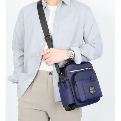 Messenger Bag Shoulder Bags Man Purses Multi-Pocket Small Crossbody Bag
