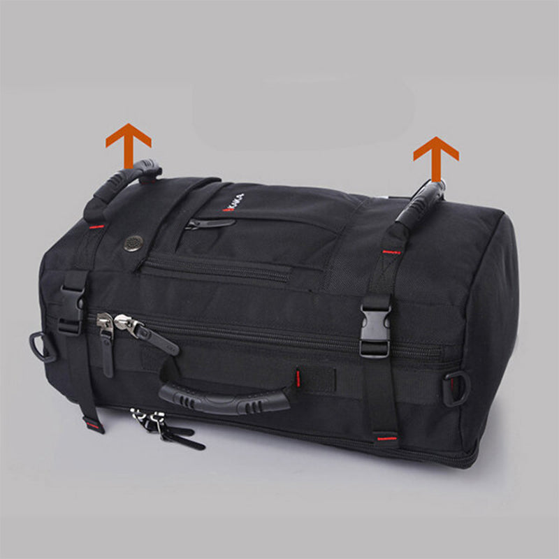 Large Capacity Travel Backpack Convertible Shoulder Bag With Password Lock