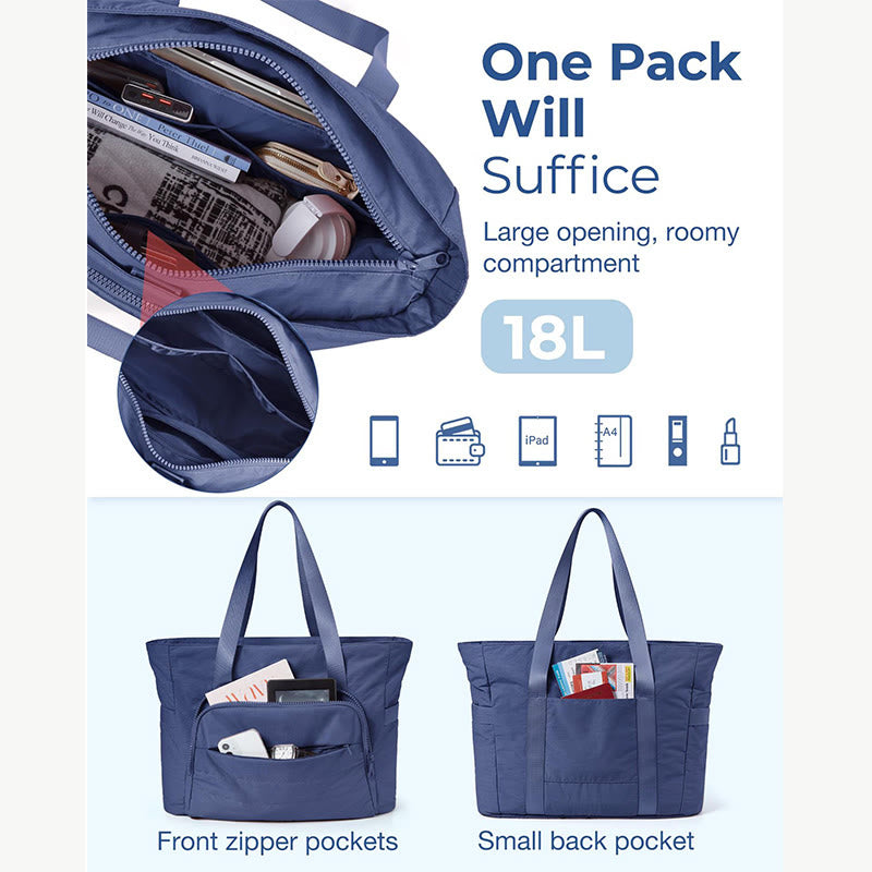 Multifunctional One Pack Tote For Women Yoga Travel Lightweight Handbag