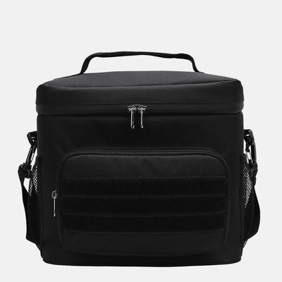 Tactical Outdoor Insulated Bag Portable Lunch Bag Handbag with Crossbody Strap