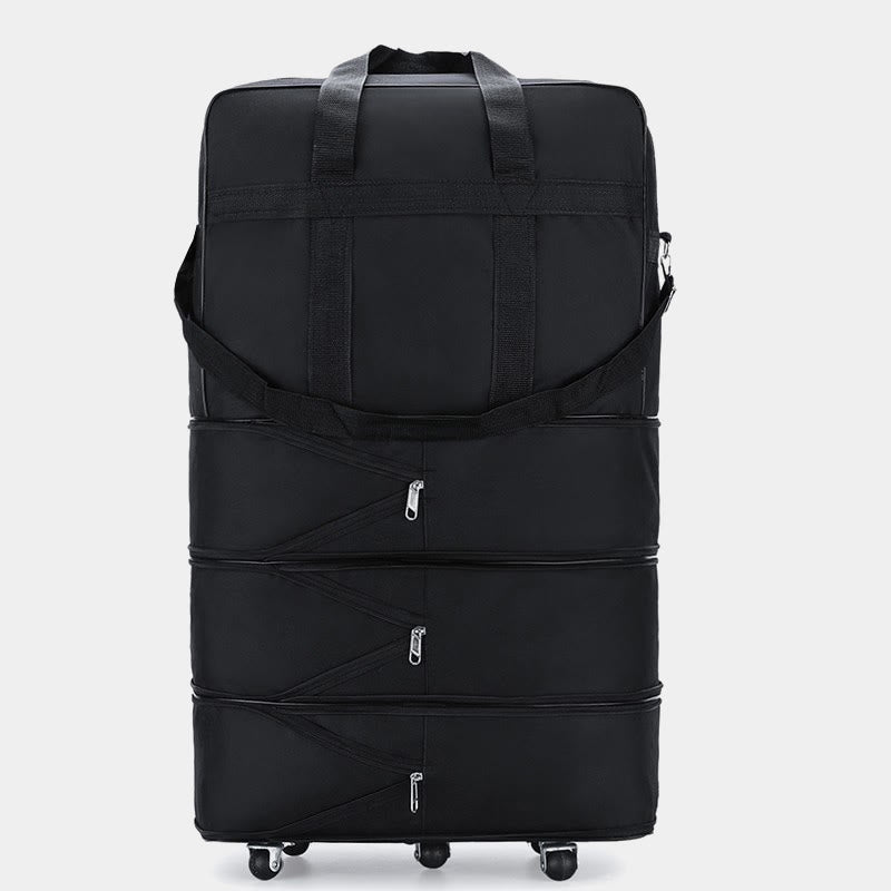 Expandable Spinner Wheel Travel Rolling Tote Luggage Bag Duffel Bag