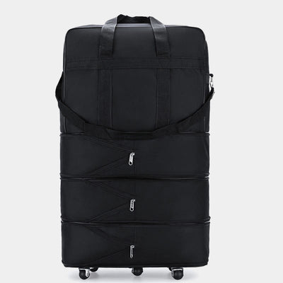 Expandable Spinner Wheel Travel Rolling Tote Luggage Bag Duffel Bag