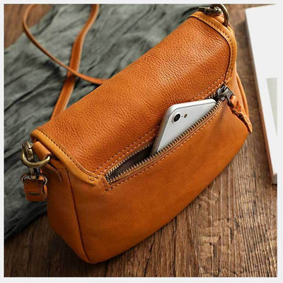 Retro Handmade Vintage Large Capacity Crossbody Bag