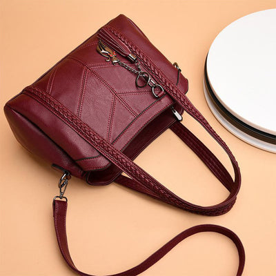 Top-Handle Bag For Women Tassel Large Capacity Crossbody Bag