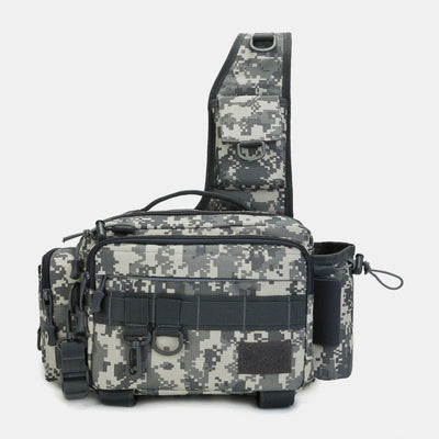 Multifunctional Large Capacity Waterproof Fishing Hiking Waist Bag Crossbody Bag