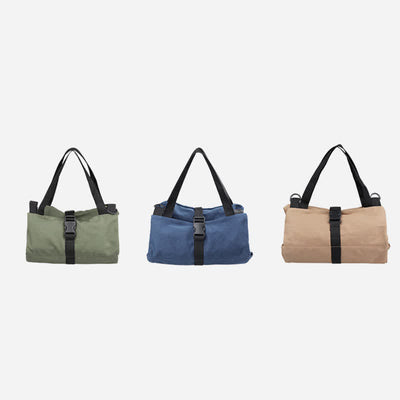Tool Roll Bag Organizer Heavy Duty Tool Handbag with 5 Tool Pouches